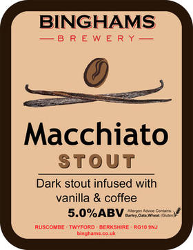 Vanilla Macchiato Stout