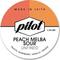 Peach Melba Sour