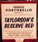 Taylorson's Reserve Red