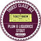 Plum and Liquorice Stout