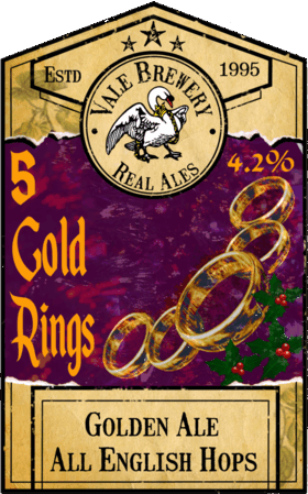 5 Gold Rings